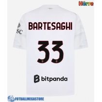 Fotballdrakt Herre AC Milan Davide Bartesaghi #33 Bortedrakt 2026-27 Kortermet